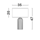 Lampa stołowa TUMARAPI LE44961