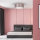 lafabryka.pl Lampa sufitowa ZIGGY PINK Gold/Pink 2xE27 MLP7585 Milagro