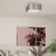 lafabryka.pl Lampa sufitowa ZIGGY PINK Gold/Pink 2xE27 MLP7588 Milagro