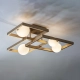 lafabryka.pl Lampa sufitowa MELEK 4LT SEMI FLUSH 95479 ENDON