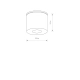 Plafon HEXA GRAPHITE 9565 Nowodvorski IP44