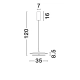 Lampa wisząca VITICHI LE44734