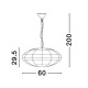 Lampa wisząca GUARDIA LE44580