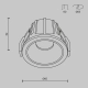 Downlight Alfa LED DL043-01-10W4K-D-RD-WB Maytoni