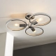 lafabryka.pl Plafon MEROLA 3LT SEMI FLUSH 96001 ENDON
