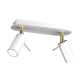 lafabryka.pl Lampa sufitowa PRESTON GOLD/WHITE 2x mini GU10 MLP7631 Milagro