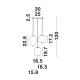 Lampa wisząca MARC LE42724