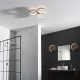 lafabryka.pl Plafon RADIUS 3LT SEMI FLUSH 96473 ENDON