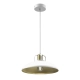 lafabryka.pl Lampa wisząca FELIX WHITE/GOLD 1xE27 MLP7704 MILAGRO