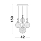 Lampa wisząca YARA LE42732