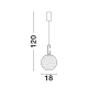 Lampa wisząca YARA LE42733