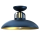 lafabryka.pl Lampa sufitowa FELIX NAVY BLUE/GOLD 1xE27 MLP7713 MILAGRO