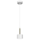 lafabryka.pl Lampa wisząca ARENA WHITE/GOLD 1xGX53 MLP7754 Milagro