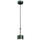 lafabryka.pl Lampa wisząca ARENA GREEN/GOLD 1xGX53 MLP7766 Milagro