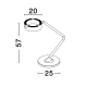 Lampa biurkowa ALMAY LE44607