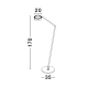 Lampa podłogowa ALMAY LE44609