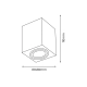 lafabryka.pl Bima Ring Square White 1xGU10 ML7684 Milagro
