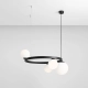 lafabryka.pl LAMPA WISZĄCA GARDA 4 RING BLACK 1099L1_R