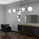 lafabryka.pl Lampa sufitowa JOY BLACK 4xE14 MLP7529 Milagro