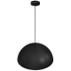 lafabryka.pl Lampa wisząca BETA BLACK/GOLD 1xE27 45cm MLP7973 Milagro