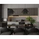 Lampa wisząca Amalfi II Black P0580 MaxLight