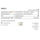 Oprawa stropowa PABLO AZ1015 Aluminium IP54