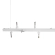 Lampa wisząca BUBBLES line 10 AZ5867+AZ5872 white/clear AZZARDO