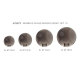 Lampa wisząca BUBBLES 10 AZ5869+AZ5873 black/smoky AZZARDO