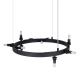 Lampa wisząca BUBBLES 10 AZ5869+AZ5873 black/smoky AZZARDO