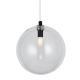 Lampa wisząca BUBBLES AZ5918+AZ5958 black/clear AZZARDO