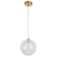 Lampa wisząca BUBBLES AZ5954+AZ5884 gold/clear AZZARDO