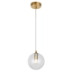Lampa wisząca BUBBLES AZ5954+AZ5955 gold/clear AZZARDO