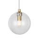 Lampa wisząca BUBBLES AZ5954+AZ5955 gold/clear AZZARDO