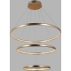 lafabryka.pl Lampa wisząca Brighton 3 (gold) AZ4429 AZZARDO