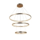 lafabryka.pl Lampa wisząca Brighton 3 (gold) AZ4429 AZZARDO