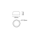 Plafon Cedrone PL Bianco 12 CCT OR85884 OPEN DESIGN HIGHLIGHTS
