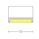 E182 OUTDOOR SCONCE LED 2W WHITE IP54 Zambelis Lights