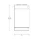 E220 OUTDOOR CEILING LIGHT 1XGU10 WHITE IP54 Zambelis Lights
