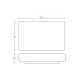 E239 OUTDOOR SCONCE 2X6W 3000K ALUMINUM GRAPHITE IP65 Zambelis Lights