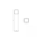 E351 OUTDOOR FLOOR LIGHT LED 13W 3000K ALUMINIUM GRAPHITE IP65 Zambelis Lights