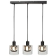 Lampa wisząca czarny Elmo 3xE14 40W 338833-02 REALITY