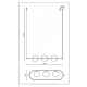 Lampa wisząca Erich MOD221PL-03BS Maytoni