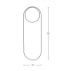 H64-B BEDROOM SCONCE 1XG9 BLACK MATT Zambelis Lights