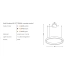 HALO PENDANT 80 CCT DIMM WH + REMOTE CONTROL AZ6474 AZZARDO