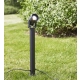 lafabryka.pl Lampa stojąca reflektor czarny GARDEN 24 106932 Markslojd