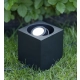 lafabryka.pl Lampa stojąca Spot Kwadrat czarny GARDEN 24 107287 Markslojd