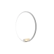 Kinkiet Ringa M 1xLED biały WL0116-M-WH yaskr
