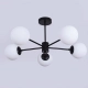 Roma 5 wisząca czarna LP-1345/5P BK LIGHT PRESTIGE