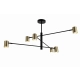 lafabryka.pl Lampa sufitowa złota SNOW 6 LP-731/6P BK_20211125191246 LIGHT PRESTIGE