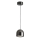 Lampa Wisząca Saila 1xLED czarny chrom PL0115-CB yaskr